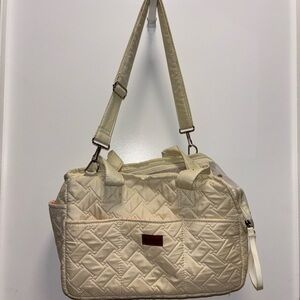 Quilted Pattern Pet Carrier Bag